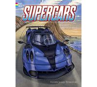 Supercars Coloring Book