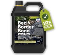 Superclear TerraLock Mulch Glue for Landscaping, 1 Gallon Rock Glue. Easy Spray, Easy Hold. Perfect for Mulch, Pea Gravel Large & Small, Rock, Straw and Stone, Pega para Piedras de Jardin