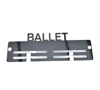 SuperCoolCreations Ballet Medal Hanger - Green Shatterproof Acrylic Wall Display - 3mm Thick