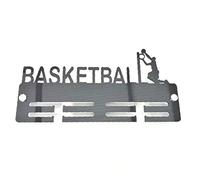 SuperCoolCreations Basketballer Medal Hanger - 3mm Shatterproof Acrylic Wall Mount Display - Green