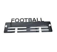 SuperCoolCreations Football Medal Hanger - Premium 3mm Shatterproof Acrylic Wall Display Rack