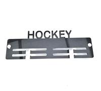 SuperCoolCreations Hockey Medal Hanger - Premium 3mm Shatterproof Acrylic Wall Mounted Display - White