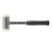 Supercraft 3377.045 Soft Hammer with Shatterproof Tubular Steel Handle and Ergonomically Shaped Non-Slip Handle Diameter 45 mm