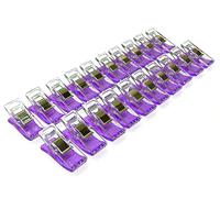 Supercrafts Sewing/Quilting Wonder Clips (Lilac Set of 20)