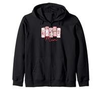 Supercute Duck Bird Animal Pink Goose Best Mum In The World Zip Hoodie
