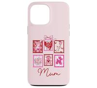 Supercute Pink Bow Teddy Best Mum In the World Case for iPhone 13 Pro Max
