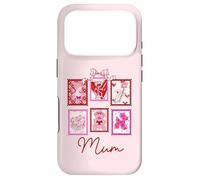 Supercute Pink Bow Teddy Best Mum In the World Case for iPhone 17 Pro