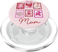 Supercute Pink Bow Teddy Best Mum In the World PopSockets PopGrip for MagSafe