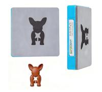 SUPERDANT Bread Bag Clip Leather Die Dog Shape Wooden Die Cutter Animal Leathers Cutting Dies DIY Art Crafts Leathers Craft Punch Tool for Men Women Leather Making for Handmade Lover Gifts