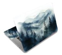 SUPERDANT Foggy Forest Laptop Cover Mountains in the Cloud Universal Laptop Skin 12 13 13.3 14 15 15.4 15.6 Inches Vinyl Stickers Removable Notebook Personalized Protector