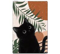 SUPERDANT Gratetful Thankful Blessed Metal Signs Butterfly Tin Sign Flowers Metal Wall Plaques Funny Poster for Bedroom Living Room Garden Thanksgiving Day Gifts Vintage Decor