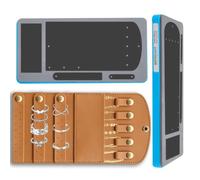 SUPERDANT Jewelry Storage Case Leather Cutting Die Ring Necklace Earrings Storage Leather Die Wood Template for Crafters Personalized Handmade Gift Making
