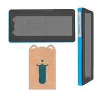 SUPERDANT Leather Cat Card Holder Bag Cutting Dies Leather Craft Die Cutter Mini Animal Card Case Wooden Die Cutter Vintage DIY Art Protective Slim Wallet for Men Women Leather Bag Making