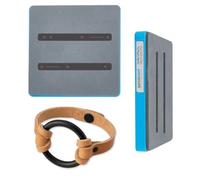 SUPERDANT Leather Circle Bracelet Cutting Dies Circle Charm Bracelets for Women Die Cuts Leather Wrap Bracelets for Girls Die Cutter Couples Friendship Cuff Bangle Jewelry Gift DIY Crafts Dies