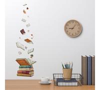 SUPERDANT Magic Book Wall Stickers Classroom Wall Decals Reading Decals Stickers for Walls Nursery Vinyl Art Library Sticker for Reading Corner Kids Library Back to School