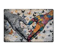 SUPERDANT Metal Signs Love Hand Tin Signs Whimsical Wall Art Plaques Graffiti Metal Sign Painting Living Room Bedroom Bar Garages Restaurant Home Decorative Gifts Wall Decor 30x20cm