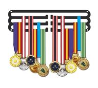SUPERDANT Sports Medal Hanger Upgrade Non-slip Medal Holder Running Marathon Medals Display Wall Mounted Award Rack Gift for Runner Man Woman Athletes Kids
