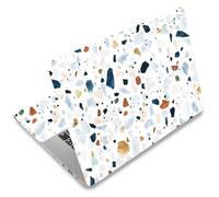 SUPERDANT Terrazzo Laptop Skin Sticker Decal Colorful Universal Laptops Notebook Skin Sticker 12 13 13.3 14 15 15.4 15.6 Inches Vinyl Laptop Cover Stickers Removable Notebook Protector