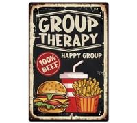 SUPERDANT Vintage Metal Sign Wall Decor Retro Metal Poster Funny Art Sign for Restaurants Kitchen Pub Man Cave Wall Decor Kitchen Wall Decor