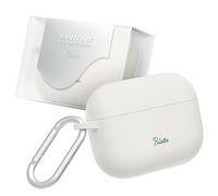 superdivision Palette 16 Colors Compatible with Apple Airpods Pro 2nd/1st Generation Case, Hard & Anti Slip Cover, with Keychain Carabiner 2023/2022/2019 (USB-C/Lightning Cable) (Cream Spinach)