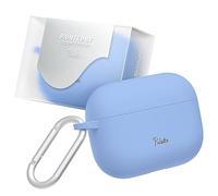 superdivision Palette 16 Colors Compatible with Apple Airpods Pro 2nd/1st Generation Case, Hard & Anti Slip Cover, with Keychain Carabiner 2023/2022/2019 (USB-C/Lightning Cable) (Sorbet Cacao)