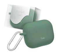 superdivision Palette 16 Colors Compatible with Apple Airpods Pro 2nd/1st Generation Case, Hard & Anti Slip Cover, with Keychain Carabiner 2023/2022/2019 (USB-C/Lightning Cable) (Sage Parchment)