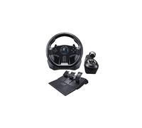Superdrive Gs850-X Racing Steering Wheel With Manual Gear Lever, 3 Pedals, Shift Paddles For Xbox Series X, Ps4, Xbox One (Programmable For All