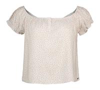 Superdry 1/2 Button Woven Short Sleeve Top