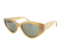 Superdry 5013 Sunglasses Honey Brown with Dark Green Lenses Cat-Eye 152