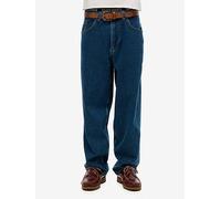Superdry '90s Baggy Fit Wide Leg Jeans - Blue, Blue, Size 34, Inside Leg Regular, Men Blue
