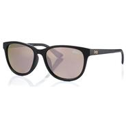 Superdry Lizzie Sunglasses Matte Black with Pink Mirrored Lenses Women's 191