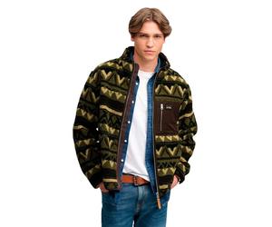 Superdry Abstract Fleece Through Full Zip Sweatshirt