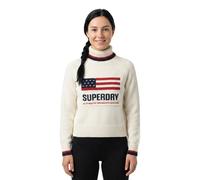 Superdry Womens Americana Roll Neck Knit Jumper