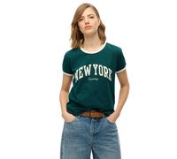 Superdry Ath Ess Ringer Fitted Short Sleeve T-shirt