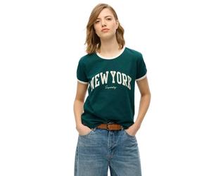 Superdry Ath Ess Ringer Fitted Short Sleeve T-shirt