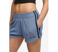 Superdry Ath Ess Waffle Retro Short, Blue, Size 10, Women Blue