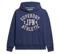 Superdry Athletic Appliq Hoodie Blue M Women