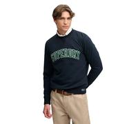 Sweatshirt Superdry Athletic Applique Bleu 2XL