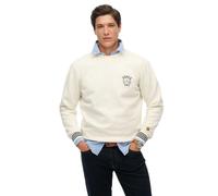 Sweatshirt Superdry Athletic Club Blanc XL