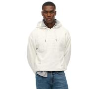 Hooded sweatshirt Superdry Athletic Emboss Blanc XL