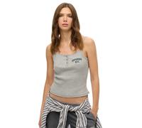 Superdry Athletic Embroider Button Sleeveless T-shirt