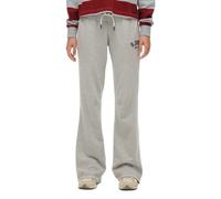 Embroidered women's flare joggers Superdry Athletic Gris L