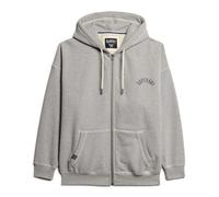 Superdry Athletic Ess Full Zip Sweatshirt Grey L Women