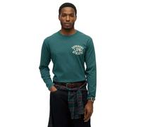 Superdry Athletic Ess Long Sleeve T-shirt Green XL Men