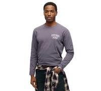 Long sleeve T-shirt Superdry Athletic Essential Violet M