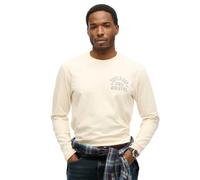 Long sleeve T-shirt Superdry Athletic Essential Blanc XL