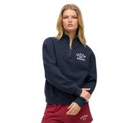 Superdry Athletic Essential Half Zip Sweatshirt M Blue