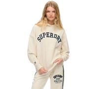 Superdry Ath Ess Relaxed Hoodie Beige L Woman
