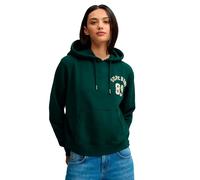 Superdry Athletic Essentials Applique Crop Hoodie