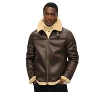 Superdry Aviator Leather Jacket